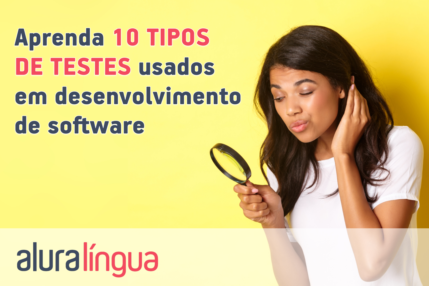 Aprenda 10 TIPOS DE TESTES usados em desenvolvimento de software #inset