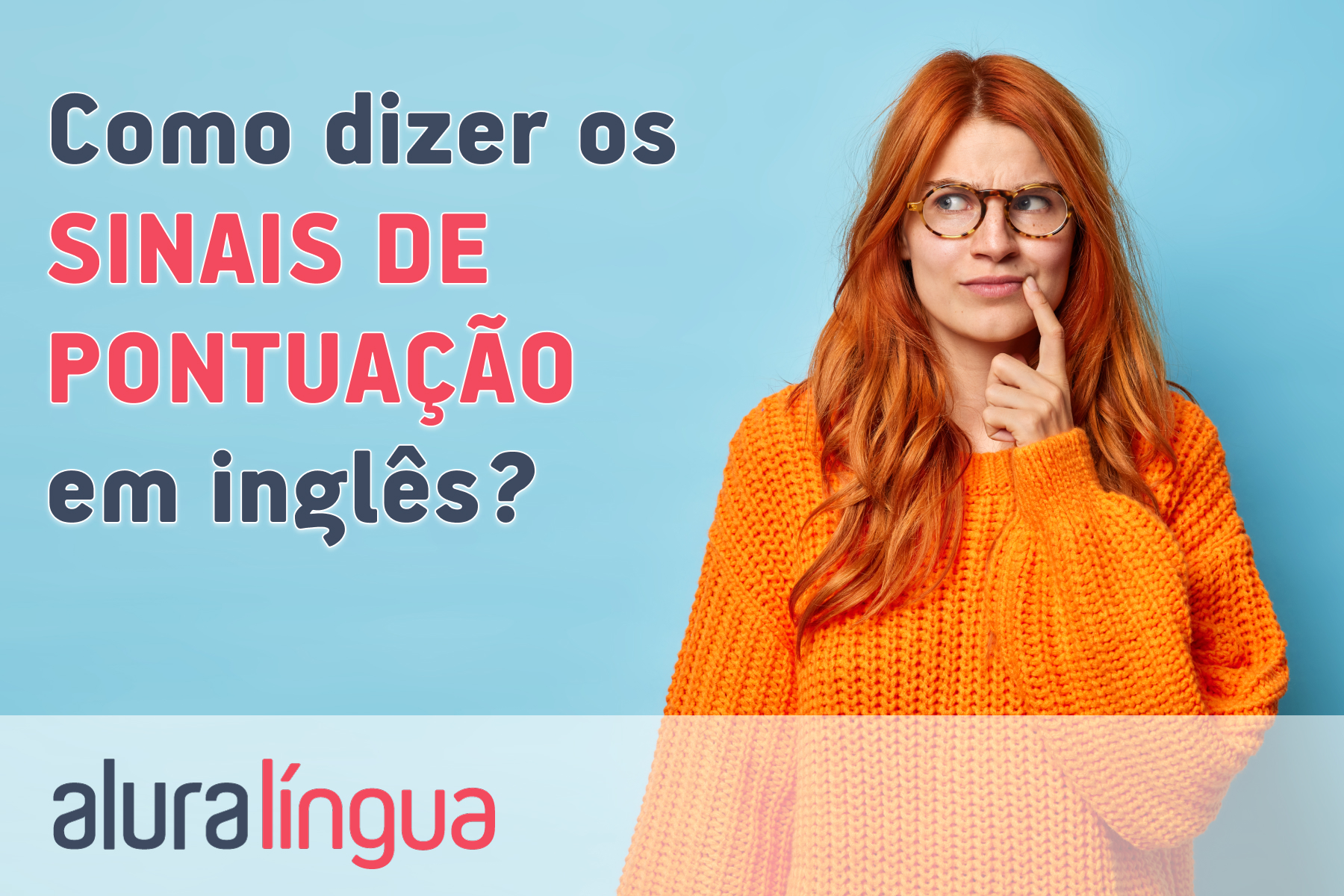 Como dizer os SINAIS DE PONTUAÇÃO em inglês? #inset